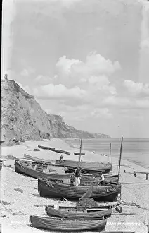 Sidmouth: Fishing Boats at Sidmouth