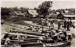 Jakarta: Fishing boats in Surabaya, East Java, Indonesia