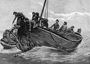 Anchors: Fishing Up Lost Anchors 1885
