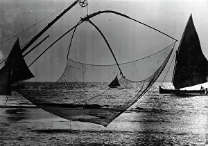 Sihouette: Fishing Net