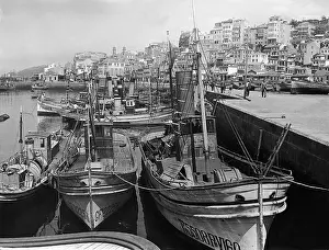 Vigo: Fishing port of Vigo, 1939