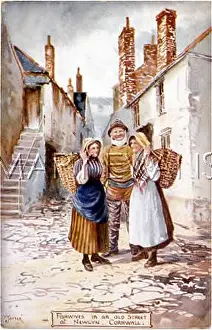 Christine Hinze: FISHWIVES/NEWLYN/CORNW