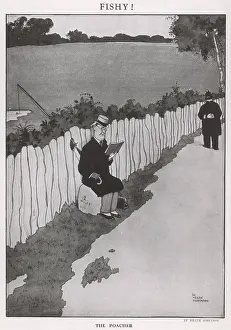 Poacher: Fishy! by William Heath Robinson