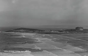 Overcast: Fistral Bay, Newquay