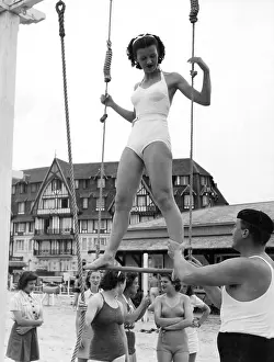 Trouville: Keep Fit Classes on holiday
