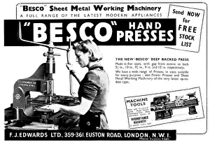 F.j.edwards: F.J.Edwards Besco Machine Tools: