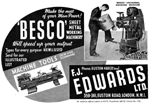 F.j.edwards: F.J.Edwards Besco Machine Tools