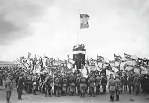 Knapsack: Flag consecration of the Stahlhelm in Berlin, 1932