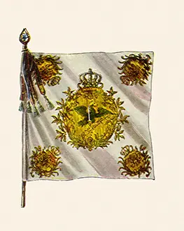Crests: Flag with Crests