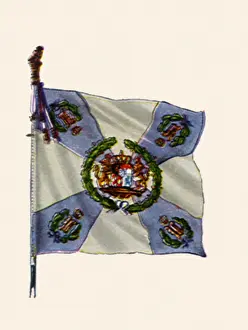Alternating: Flag with Five Crests