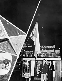 Partisan: Flag of Czechoslovakia in San Francisco, 1939