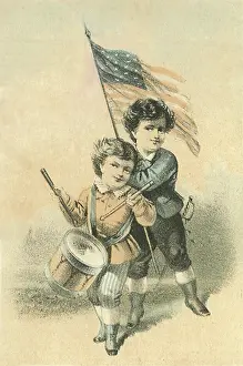 Nationalistic: Flag and Drum