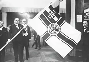 Donate: Flag handover, around 1932