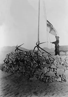Hoisting: Flag hoisting in Schatzekau