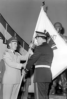 Honorable: Flag of Massachusetts for US Army in Berlin