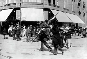 Salesmen: Flag salesmen in Berlin, 1914