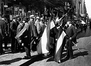 Salesman: Flag salesmen in Berlin, 1914