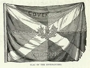 Covenanters: Flag of the Scottish Covenanters