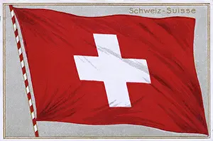 Schweiz: The Flag of Switzerland
