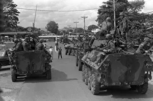 Halts: A flag-waving supporter of Manuel Noriega ?