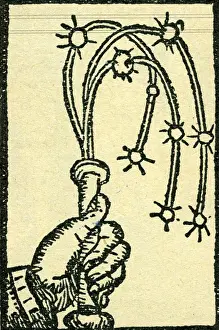 Mortification: Flagellation whip, 15th century
