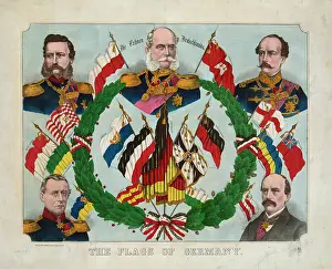 C1870: The flags of Germany