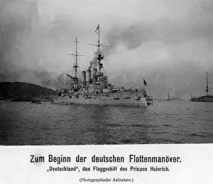 Flagship: The flagship Deutschland, 1909