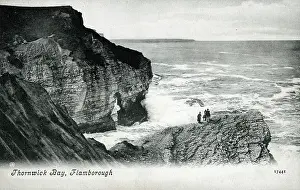 Chalk: Flamborough, East Riding of Yorkshire