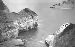 Flamborough: Flamborough, Little Thornwick Bay c1930