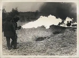 Counterparts: Flame thrower demonstrated, Small Arms School, Hythe