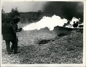 Counterparts: Flame thrower demonstrated, Small Arms School, Hythe