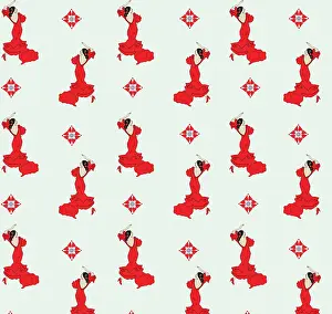 Tess Hines Designs: Flamenco dancer pattern