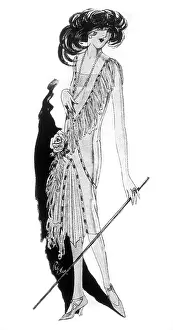 Flappers: FLAPPER/ASCOT DRESS/1926