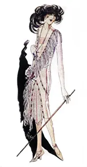 Flappers: FLAPPER/ASCOT DRESS/1926