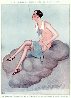 Flounce: FLAPPER ON A CLOUD 1926