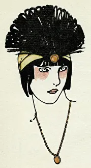 Centrepiece: Flapper headpiece 1912