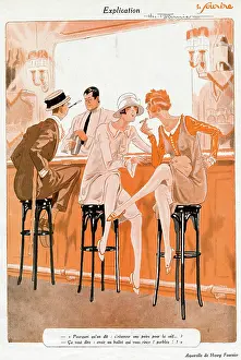 TWO FLAPPERS IN A BAR
