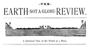 Argues: FLAT EARTH MAGAZINE