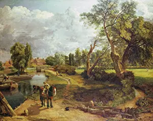 Flatford: Flatford Mill, by John Constable