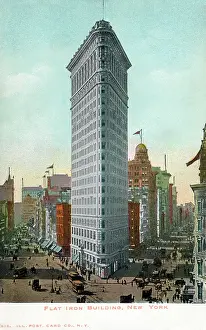Flatiron: Flatiron Building, Broadway and Fifth Avenue, New York, USA