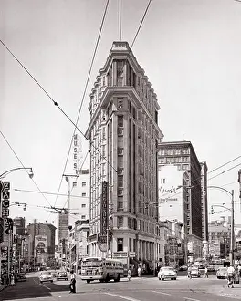 Flatiron: The Flatiron Building at the Intersection of Peachtree and