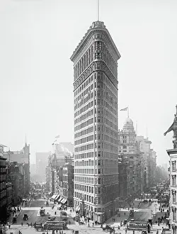 Trolleys: Flatiron - building - urban - architecture