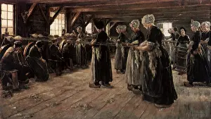 Aprons: The Flax Workers