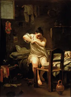 Crespi: The Flea. Work by Giuseppe