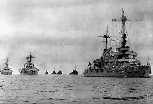 Holstein: Fleet show in Hamburg, 1933