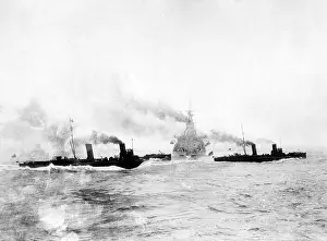 Flotilla: Fleet maneuvers, 1907