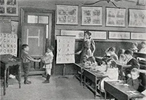 Learn: Fleet Road School, Hampstead, London - Learning the Alphabet
