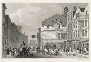 Eastward: FLEET ST/TEMPLE BAR 1831