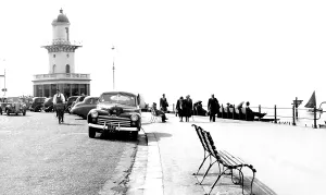 Fleetwood: Fleetwood, the Lighthouse and Esplanade c1955