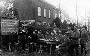Languages: Flemish lesson for the German landsturm, 1916